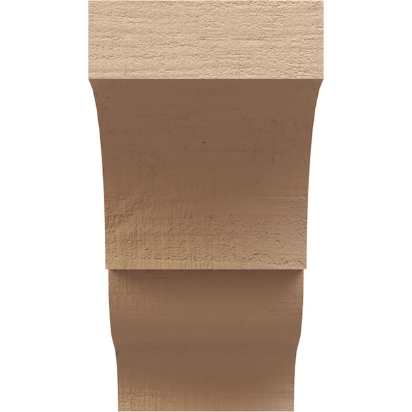 2in. W X 4in. H X 12in. L Asheboro Woodgrain TimberThane Rafter Tail, Primed Tan